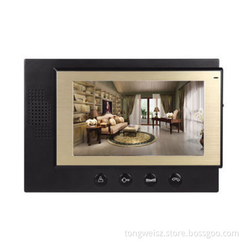 Super Slim Video Doorphone Security System for Villas, with Calling, Monitoring and Unlocking